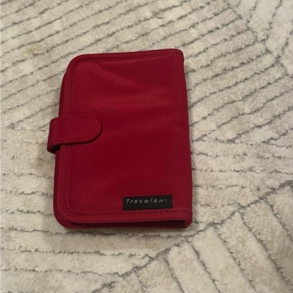 Travelon Red Crossbody Bag - Picture 5 of 10